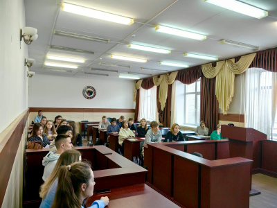 Очередной открытый судебный процесс провели студенты 3 курса Юридического института АлтГУ